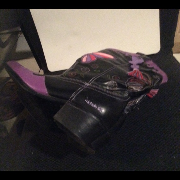 Michelle K Girls Child Western Boot Size 5 - Picture 3 of 3